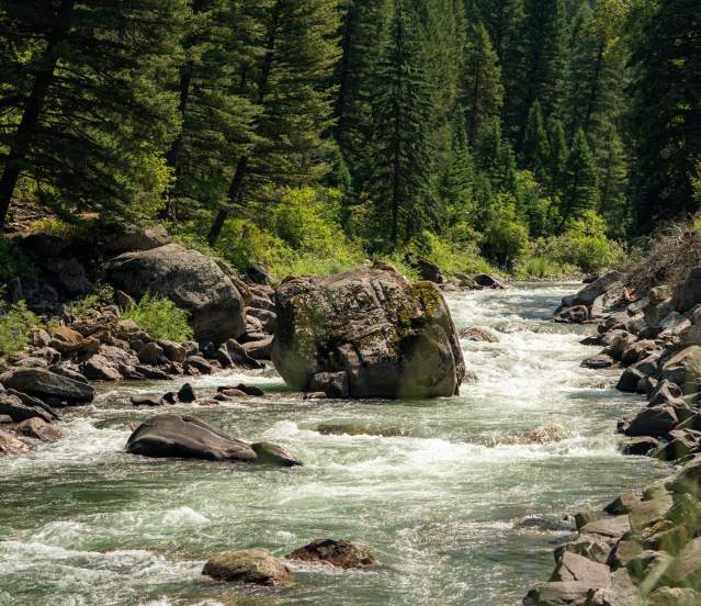 Gallatin River near Big Sky