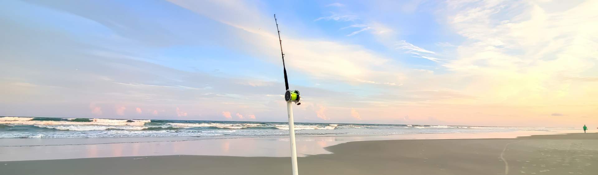 fish on fishing rod holders FISH-N-CHUM Leg Mounted Fishing Rod / Pole Holder
