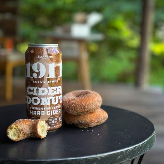 cider donut 1911 drink
