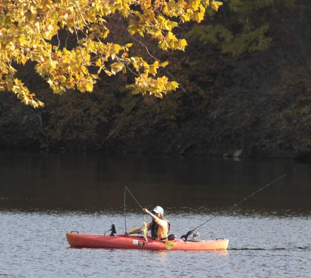 Kayak Fishing in Kansas, Sports & Recreation