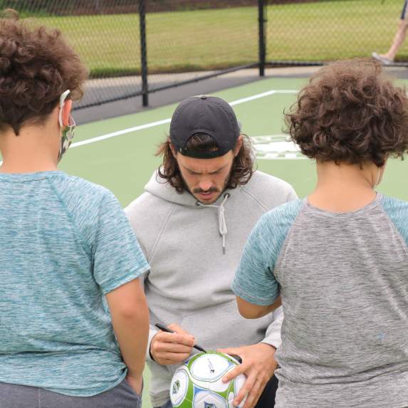 Soccer Ball Signing