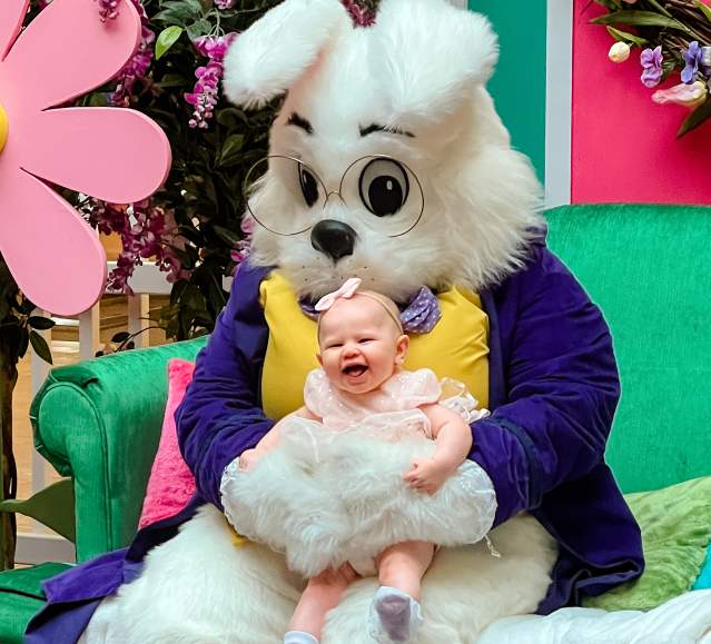 Easter Bunny Photos at the Viewmont Mall