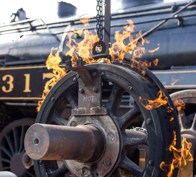 Steamtown National Historic Site in Downtown Scranton, PA