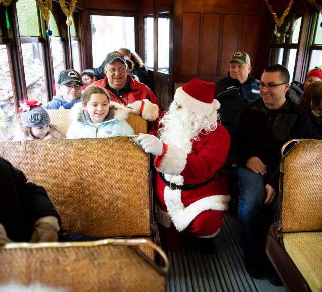 Santa Trolley