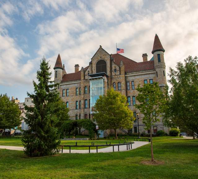 Courthouse Square in Downtown Scranton, PA