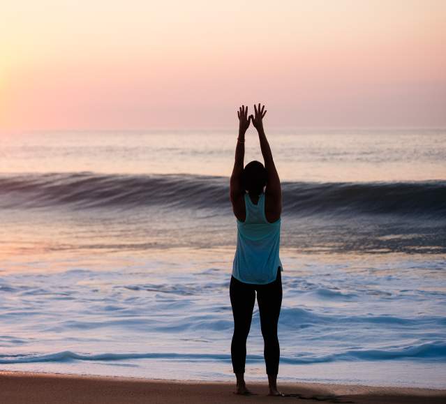 Beach Yoga