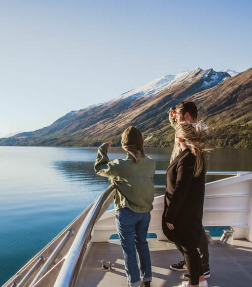 Spirit of Queenstown Scenic Cruise in winter