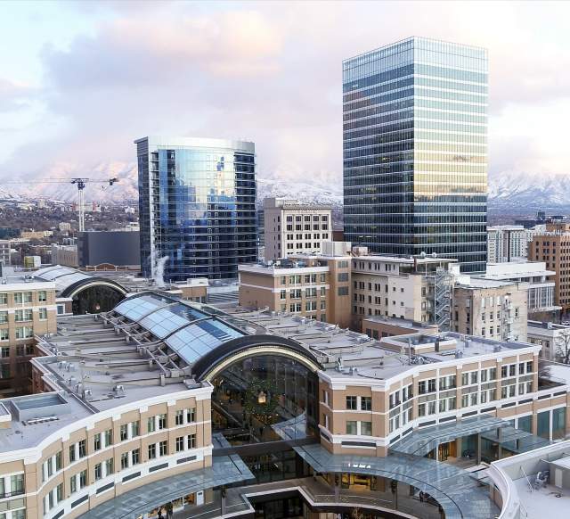 Downtown Salt Lake Skyline