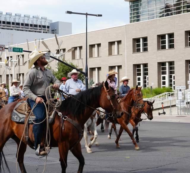 Pioneer Day Parade down South Temple SLC