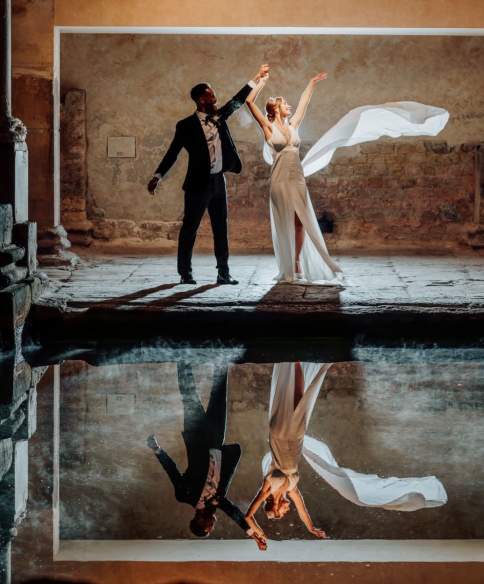 Wedding at The Roman Baths