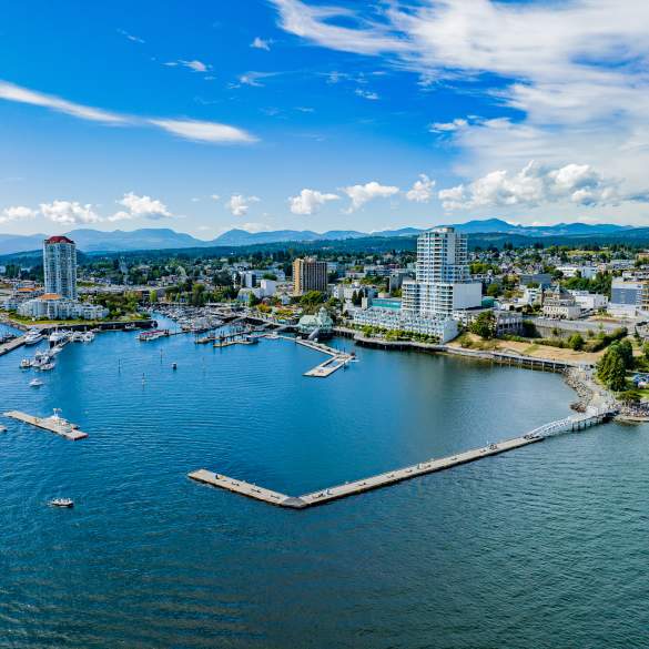 Nanaimo waterfront.