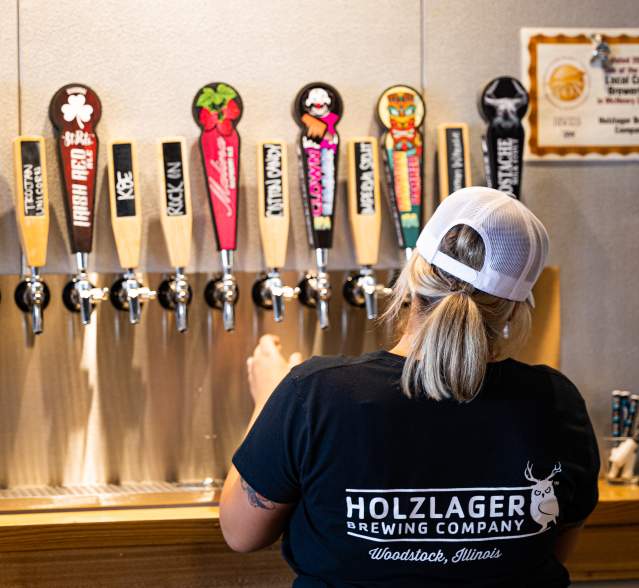 Holzlager