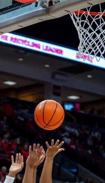 Women's basketball hands