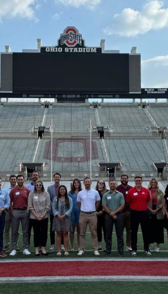 Emerging Leaders Board at Ohio Stadium