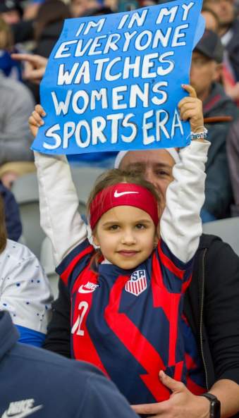 Everyone watches women's sports