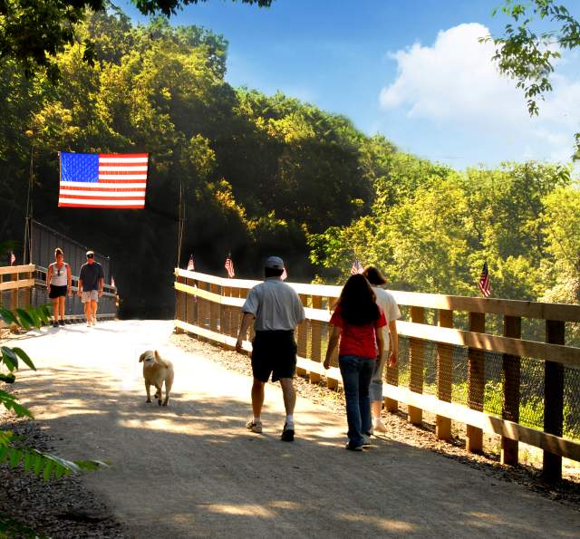 Montour Trail - Georgetown Bridge