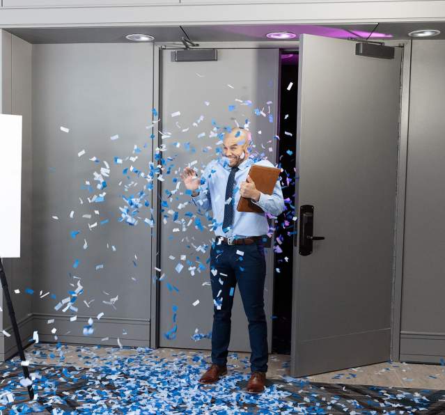 Consider It Dunwoody Confetti Header