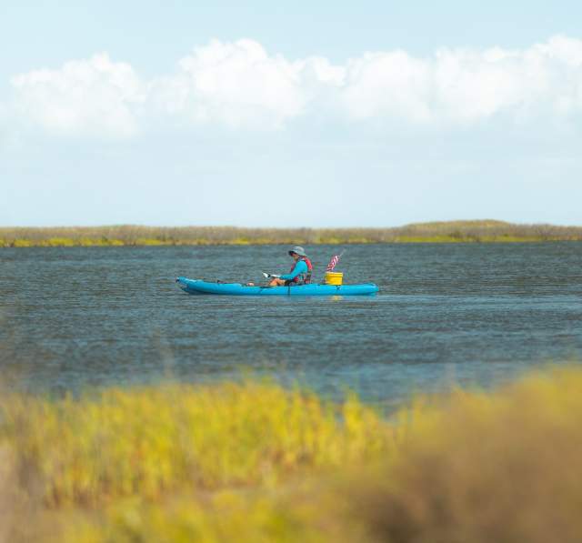 mustang island kayaking