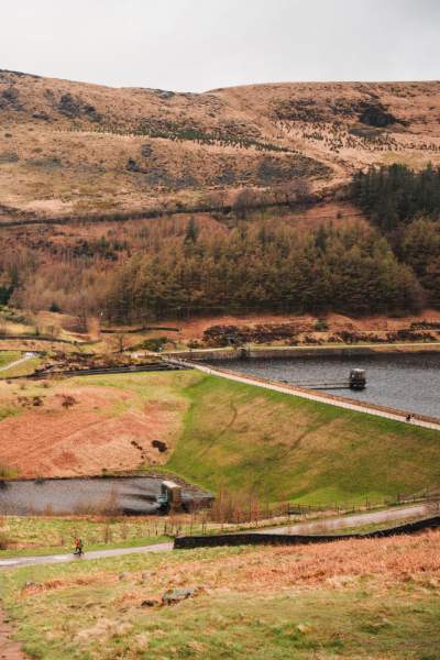 Dovestone Reservoir from Greenfield, Oldham