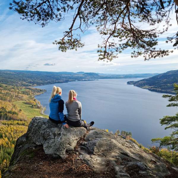 Topptur til Høkleberget ved Randsfjorden