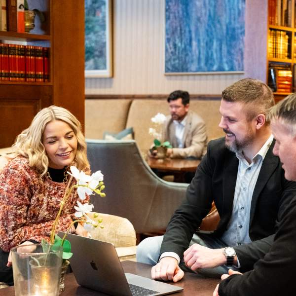 Gode diskusjoner på Sanner Hotell