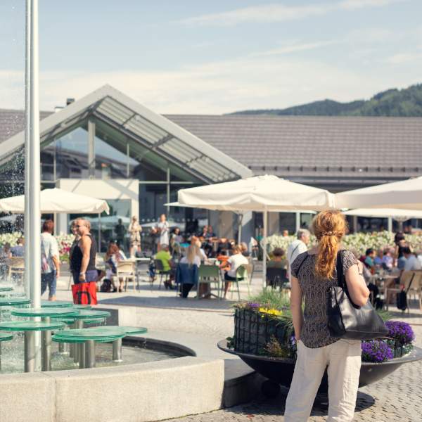 The square in Brumunddal