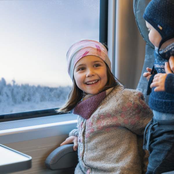 God stemning på Juletoget 2021
