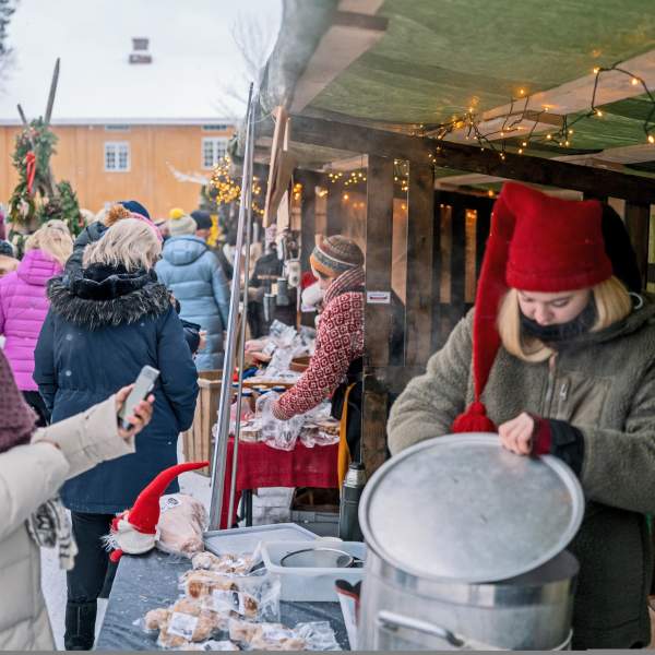 Julemarked på Stenberg i 2021