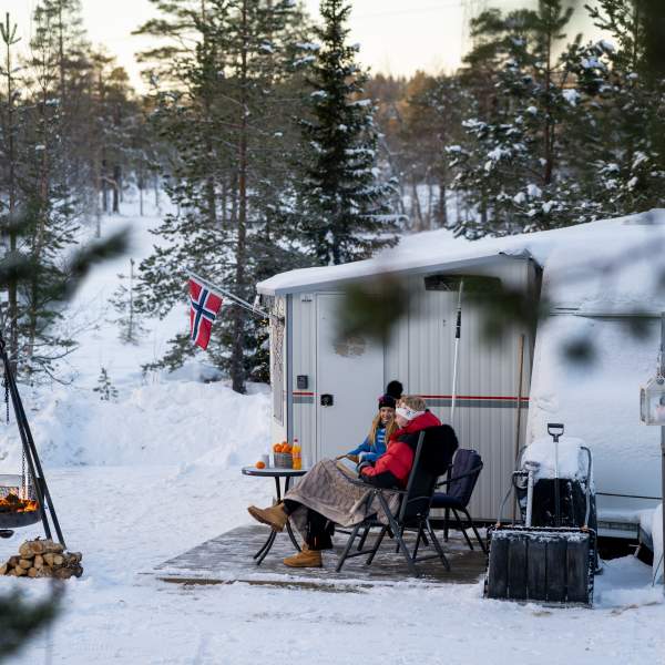 Enjoying the Easter at Buttingsrud Camping in Ringerike
