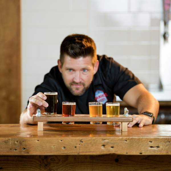 Ivanhoe Park Brewing Company glenn flight