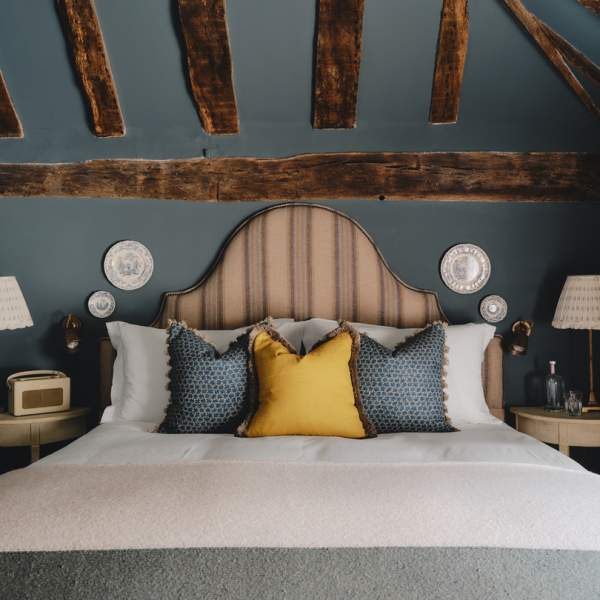 Bedroom at Swan Inn Fittleworth