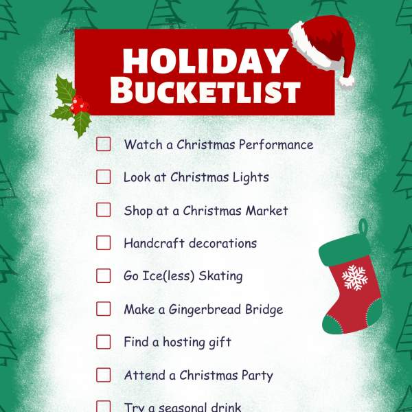 Holiday Bucketlist