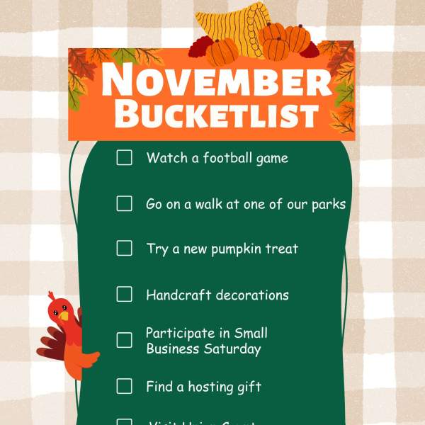 November Bucketlist