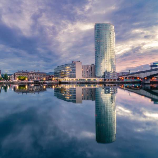 View of Belfast city