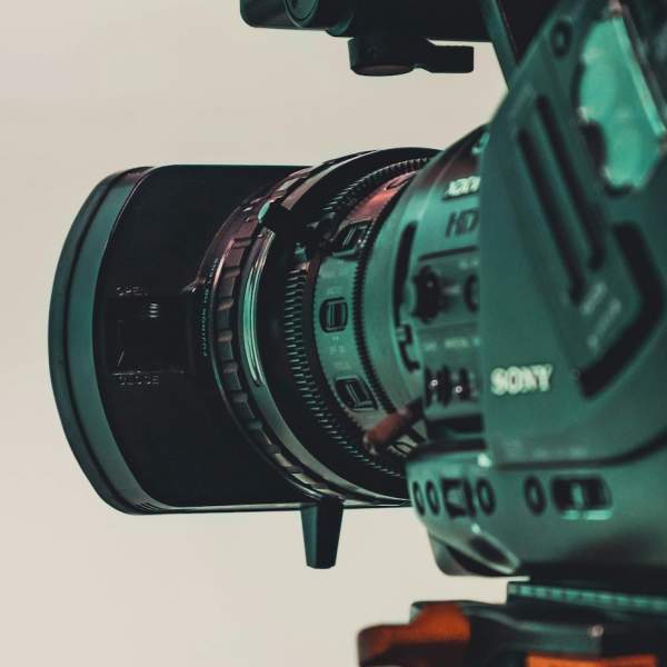 Photograph of a film camera