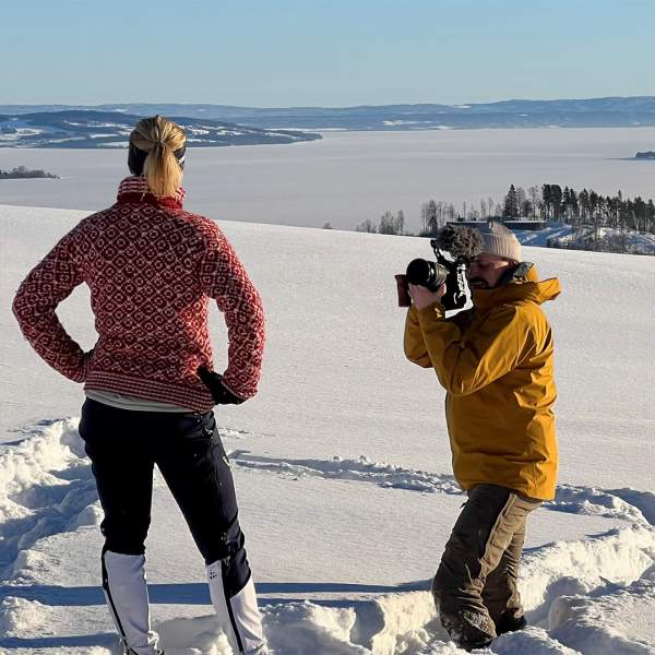 Behind the scenes - Photoshoot vinterkampanje