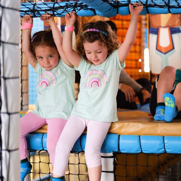 Photograph showing children playing at Exploria in Portsmouth