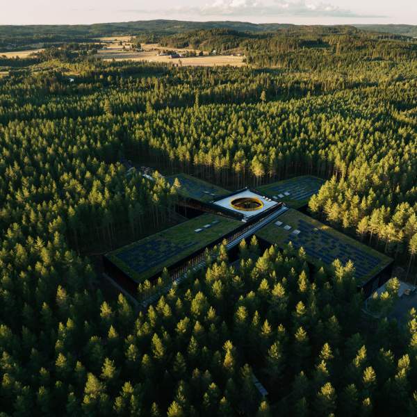 Drone photo from The Plus by Vestre