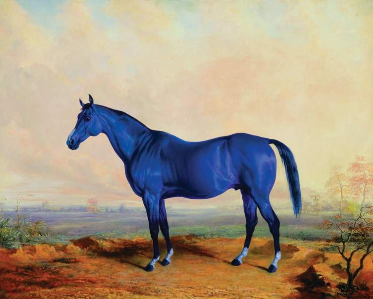 Big Lex: The Famous Blue Horse of Lexington
