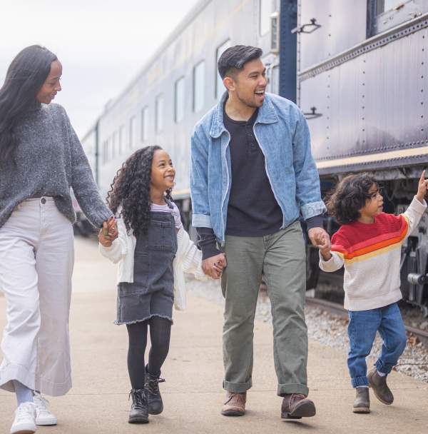 Family at Railpark