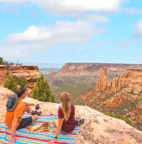 Picnic in Colorado National Monument