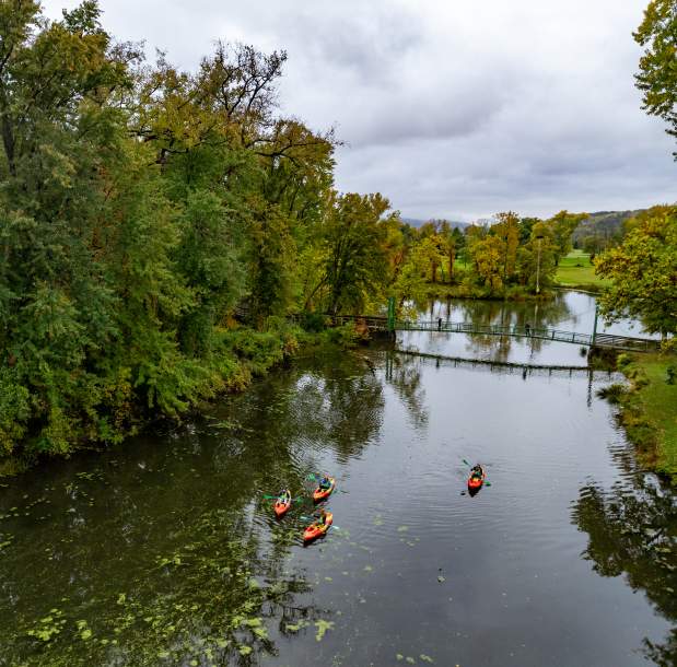 Kayaking at Stewart Park