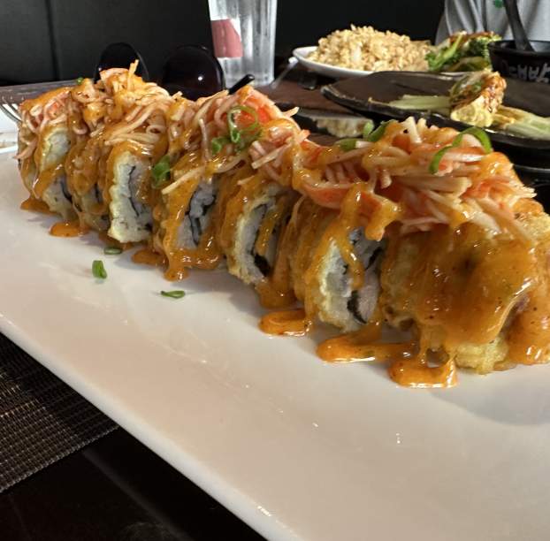 Shrimp Tempura Roll - Dinner at the Zoo