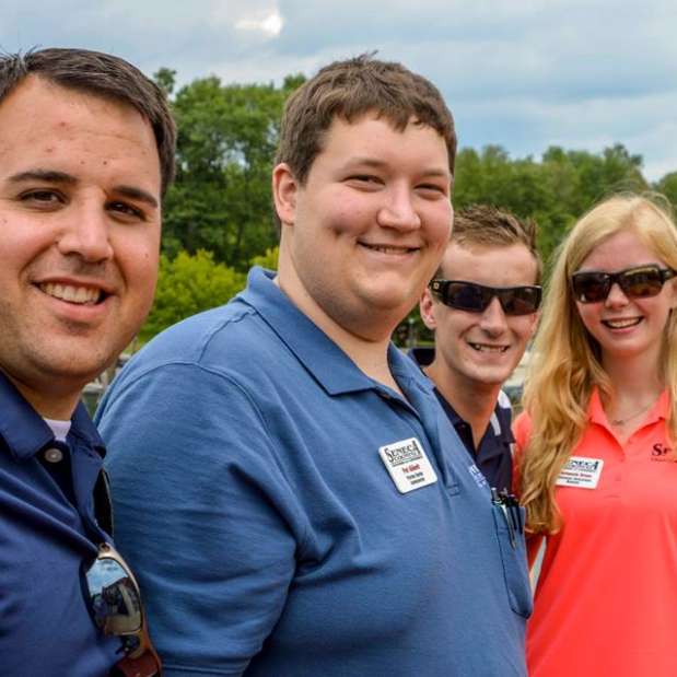 Chamber Staff with canal in background