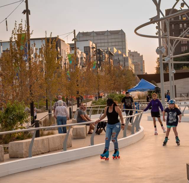 The RiverFront Skating Ribbon