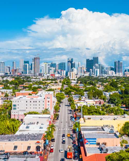 Miami - City Skyline