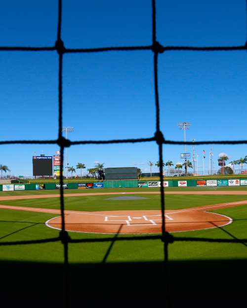 Spring training baseball Clearwater Spectrum Field Philadelphia Phillies