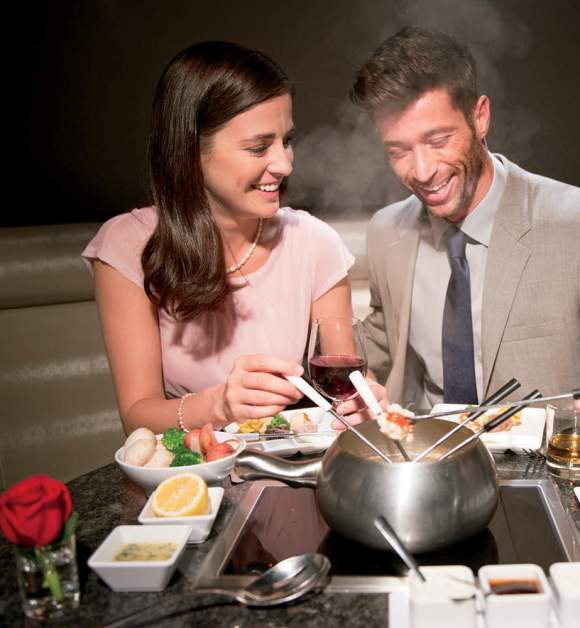 The Melting Pot Savor Every Moment couple entree