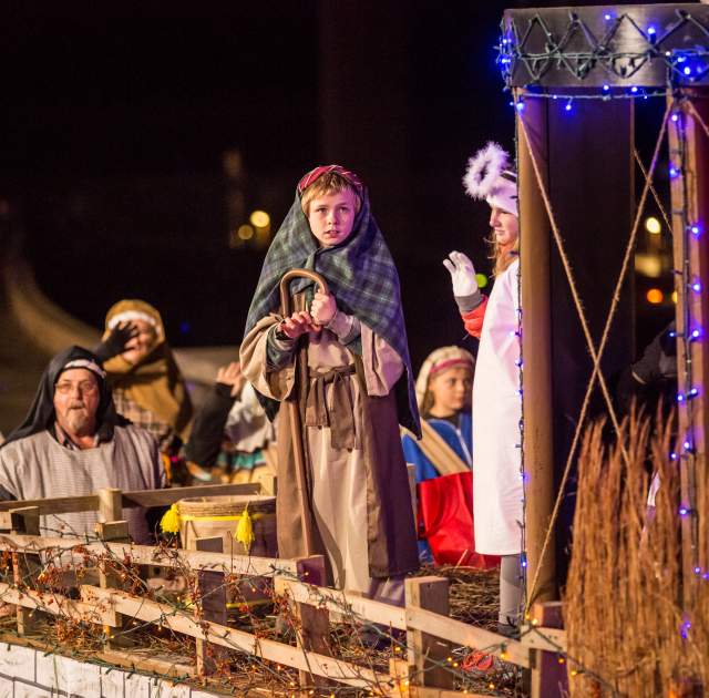 Adoration Parade Float