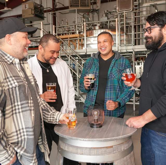 The boys at Byway Brewing Hammond